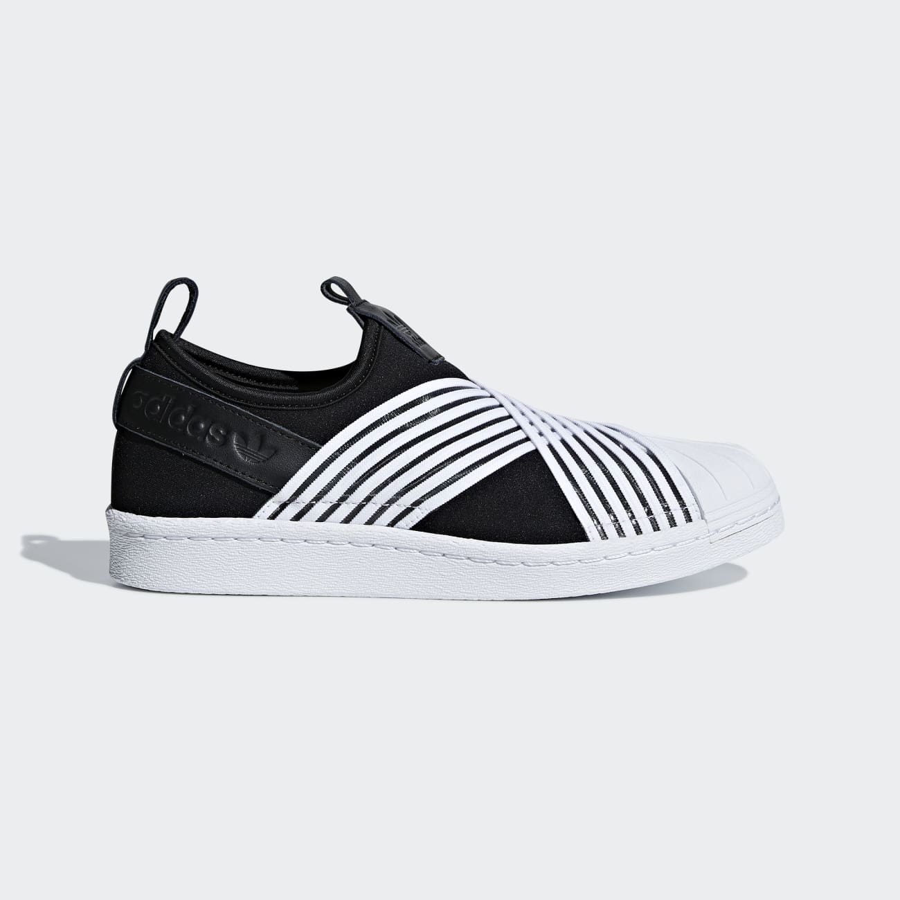 Adidas Superstar Slip-on Női Originals Cipő - Fekete [D57423]